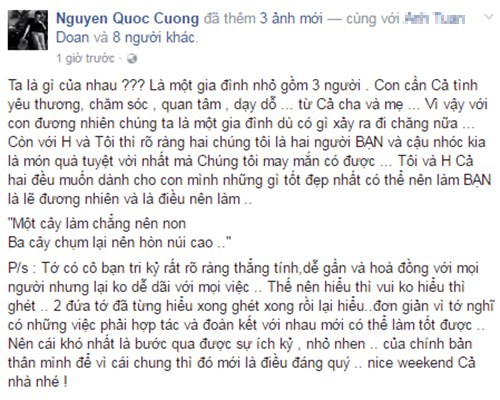 Chia tay nhung Ho Ngoc Ha - Cuong Do La van gan bo nhu gia dinh-Hinh-4